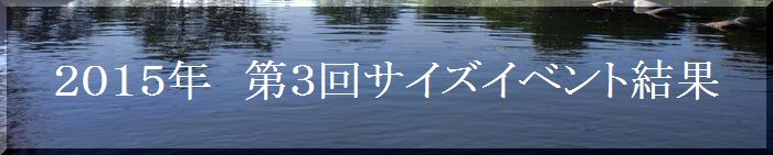 サイズイベント２０１５